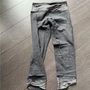 Lululemon Athletica Black Crop OG Luon Leggings